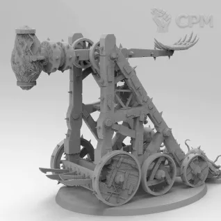 Описание картинки Plagueclaw Catapult от Naggaroth Night по цене 3 600руб | Свободный Рынок Миниатюр - СРМ