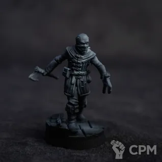 Описание картинки Разбойник от Dark Craft Hobby по цене 256руб | Свободный Рынок Миниатюр - СРМ