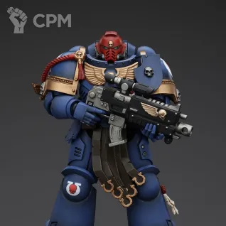 Описание картинки JoyToy Ultramarines Sergeant Gadriel от Строго по-Имперски по цене 4 800руб | Свободный Рынок Миниатюр - СРМ