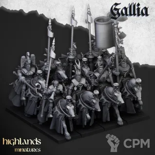Описание картинки Bretonnia Grail Knight 2 от Knight of Light по цене 2 200руб | Свободный Рынок Миниатюр - СРМ