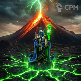 Описание картинки Рубик (Rubick) Дота 2 от Flameborn_Minis по цене 3 000руб | Свободный Рынок Миниатюр - СРМ