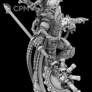 Описание картинки MECHANICUS PRIEST DOMINA от WebWay 3D по цене 180руб | Свободный Рынок Миниатюр - СРМ