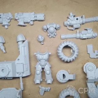 Описание картинки Primaris Invader ATV от Серж по цене 1 100руб | Свободный Рынок Миниатюр - СРМ
