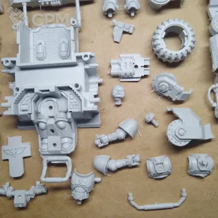 Описание картинки Primaris Invader ATV от Серж по цене 1 100руб | Свободный Рынок Миниатюр - СРМ