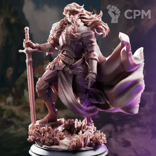 Описание картинки Prince Charming - Noble Knight от PocketSized Prints по цене 300руб | Свободный Рынок Миниатюр - СРМ