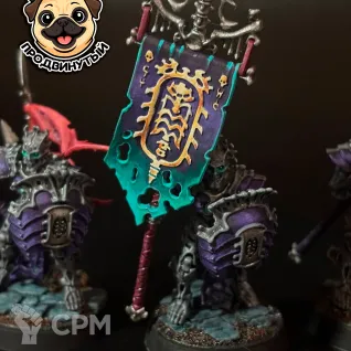 Описание картинки Покрас миниатюр от Pugs Paint Studio по цене 500руб | Свободный Рынок Миниатюр - СРМ
