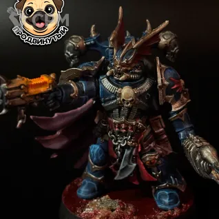 Описание картинки Покрас миниатюр от Pugs Paint Studio по цене 500руб | Свободный Рынок Миниатюр - СРМ