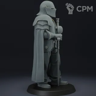 Описание картинки TRANCH CRUSADE - Paladin of the Trenchs от Manufactorum76 по цене 180руб | Свободный Рынок Миниатюр - СРМ