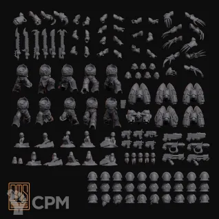 Описание картинки RAPTORS печатные 5 шт от Koda WorkShop по цене 1 200руб | Свободный Рынок Миниатюр - СРМ