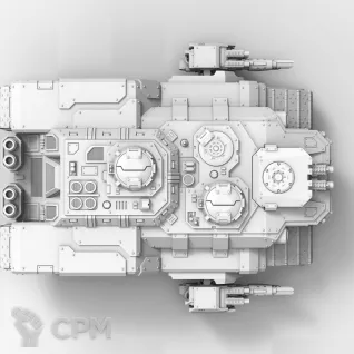 Описание картинки Land Raider alt от Milestone по цене 3 800руб | Свободный Рынок Миниатюр - СРМ