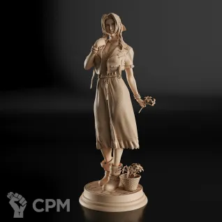 Описание картинки Aerith Фигурка (Final Fantasy) от GAS3TXD  по цене 2 900руб | Свободный Рынок Миниатюр - СРМ
