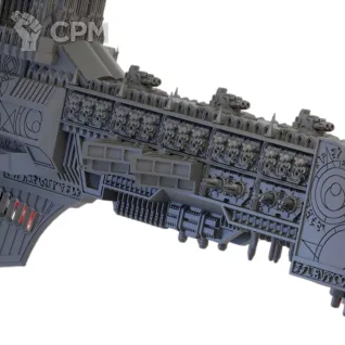 Описание картинки Fidelitas Lex - Gloriana-class Battleship от 3Д печать миниатюр по цене 3 775руб | Свободный Рынок Миниатюр - СРМ