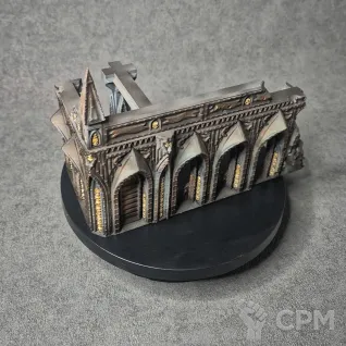 Описание картинки Малая руина со шпилем от Reyra's workshop по цене 1 800руб | Свободный Рынок Миниатюр - СРМ