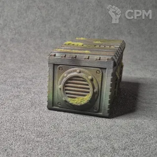 Описание картинки Контейнер №9 от Reyra's workshop по цене 1 600руб | Свободный Рынок Миниатюр - СРМ