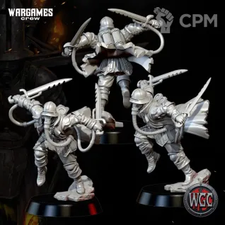 Описание картинки Purgation Troopers x5 от PocketSized Prints по цене 1 000руб | Свободный Рынок Миниатюр - СРМ