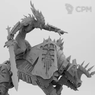 Описание картинки Bloodcrushers of Khorne от 3Д печать миниатюр по цене 666руб | Свободный Рынок Миниатюр - СРМ