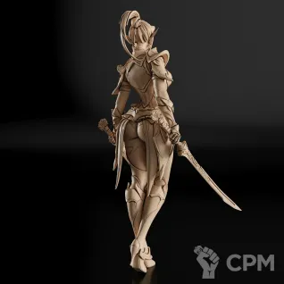 Описание картинки Dark Elf Фигурка (Lineage) от GAS3TXD  по цене 3 900руб | Свободный Рынок Миниатюр - СРМ