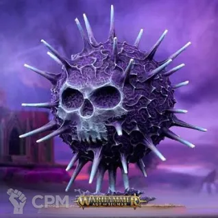 Описание картинки Endless Spell Manifestation Purple Sun of Shyish (Оригинал) от Vault Boy по цене 2 998руб | Свободный Рынок Миниатюр - СРМ