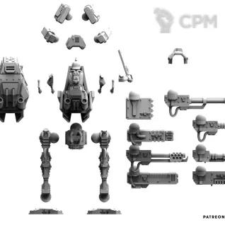 Описание картинки Sentinel Корпуса Смерти Крига от 3D Wargaming по цене 1 100руб | Свободный Рынок Миниатюр - СРМ