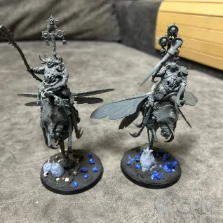 Описание картинки Maggotkin of Nurgle Pusgoyle Blightlords #2 от OokamiEq по цене 2 500руб | Свободный Рынок Миниатюр - СРМ