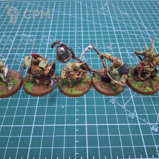 Описание картинки Putrid Blightkings (OLD) от Михаил Грама по цене 3 000руб | Свободный Рынок Миниатюр - СРМ