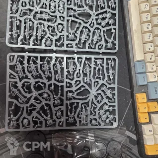Описание картинки Necron Warriors, ориг от GumanoiDja по цене 2 100руб | Свободный Рынок Миниатюр - СРМ