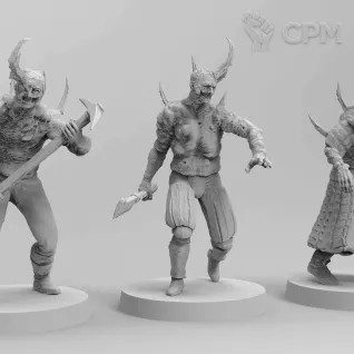 Описание картинки Poxwalkers от Zakat-3D по цене 100руб | Свободный Рынок Миниатюр - СРМ