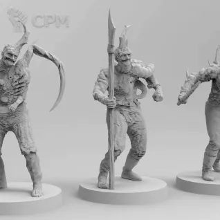 Описание картинки Poxwalkers от Zakat-3D по цене 100руб | Свободный Рынок Миниатюр - СРМ