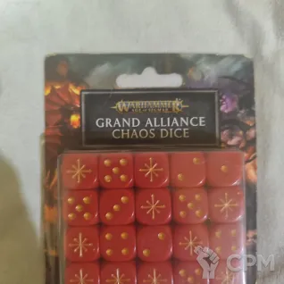 Описание картинки Grand Alliance Chaos Dice Set от User19033 по цене 4 000руб | Свободный Рынок Миниатюр - СРМ
