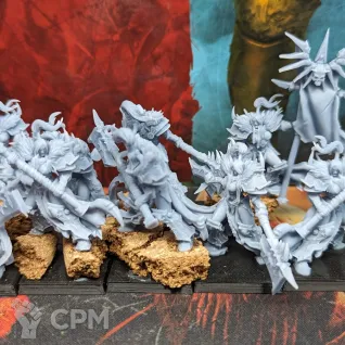 Описание картинки Chosen Chaos Warriors with Halberds Mark of .. от OrdoHeretycus по цене 1 400руб | Свободный Рынок Миниатюр - СРМ