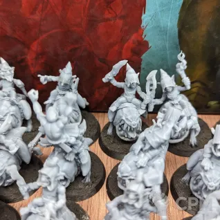 Описание картинки Squig Hoppers Gloomspite Gitz от OrdoHeretycus по цене 5 000руб | Свободный Рынок Миниатюр - СРМ