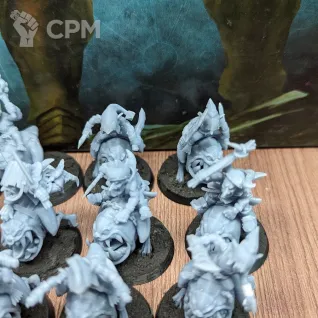 Описание картинки Squig Hoppers Gloomspite Gitz от OrdoHeretycus по цене 5 000руб | Свободный Рынок Миниатюр - СРМ