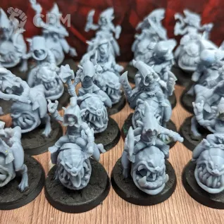 Описание картинки Squig Hoppers Gloomspite Gitz от OrdoHeretycus по цене 5 000руб | Свободный Рынок Миниатюр - СРМ