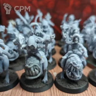 Описание картинки Squig Hoppers Gloomspite Gitz от OrdoHeretycus по цене 5 000руб | Свободный Рынок Миниатюр - СРМ