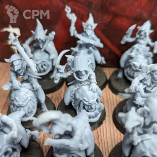 Описание картинки Squig Hoppers Gloomspite Gitz от OrdoHeretycus по цене 5 000руб | Свободный Рынок Миниатюр - СРМ