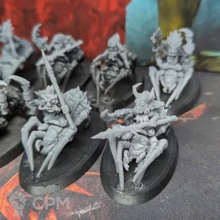 Описание картинки Grot Spider Riders от OrdoHeretycus по цене 1 800руб | Свободный Рынок Миниатюр - СРМ