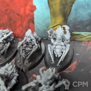 Описание картинки Grot Spider Riders от OrdoHeretycus по цене 1 800руб | Свободный Рынок Миниатюр - СРМ