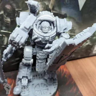 Описание картинки ‘Iron Circle’ Domitar-Ferrum Class Battle-automata от OrdoHeretycus по цене 1 500руб | Свободный Рынок Миниатюр - СРМ