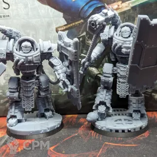 Описание картинки ‘Iron Circle’ Domitar-Ferrum Class Battle-automata от OrdoHeretycus по цене 1 500руб | Свободный Рынок Миниатюр - СРМ