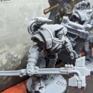 Описание картинки ‘Iron Circle’ Domitar-Ferrum Class Battle-automata от OrdoHeretycus по цене 1 500руб | Свободный Рынок Миниатюр - СРМ