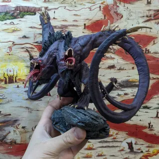 Описание картинки Демогоргон (англ. Demogorgon) от atorym по цене 20 000руб | Свободный Рынок Миниатюр - СРМ