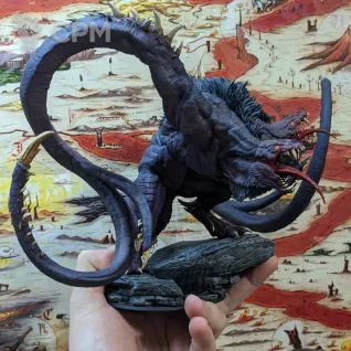 Описание картинки Демогоргон (англ. Demogorgon) от atorym по цене 20 000руб | Свободный Рынок Миниатюр - СРМ