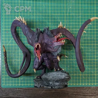 Описание картинки Демогоргон (англ. Demogorgon) от atorym по цене 20 000руб | Свободный Рынок Миниатюр - СРМ