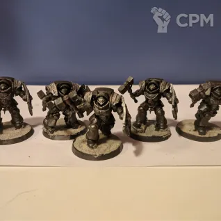 Описание картинки Terminator Assault Squad 3d печать от Timothy по цене 1 000руб | Свободный Рынок Миниатюр - СРМ
