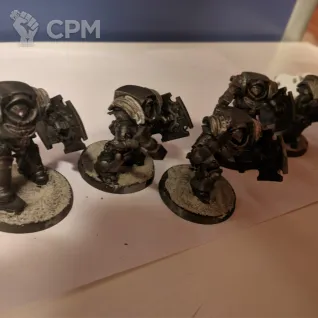 Описание картинки Terminator Assault Squad 3d печать от Timothy по цене 1 000руб | Свободный Рынок Миниатюр - СРМ