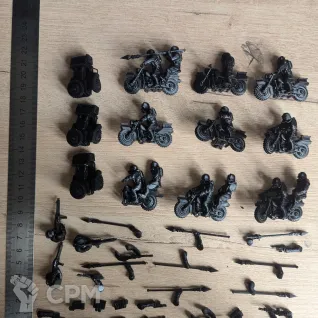 Описание картинки Grimguard Death Bikers от xyxrick2 по цене 1 200руб | Свободный Рынок Миниатюр - СРМ