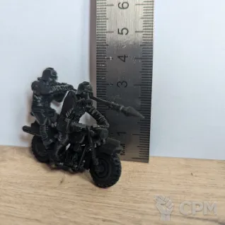 Описание картинки Grimguard Death Bikers от xyxrick2 по цене 1 200руб | Свободный Рынок Миниатюр - СРМ