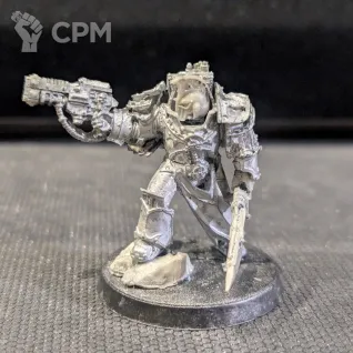 Описание картинки Alpha Legion Praetor in Cataphractii Terminator Armour от Gregor98 по цене 400руб | Свободный Рынок Миниатюр - СРМ