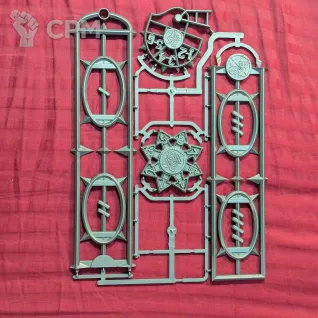 Описание картинки Blood Bowl: Templates/Шаблоны (Оригинал) от mr.Felkan по цене 2 000руб | Свободный Рынок Миниатюр - СРМ