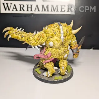 Описание картинки Daemon Prince of Nurgle от Gelter по цене 1 500руб | Свободный Рынок Миниатюр - СРМ